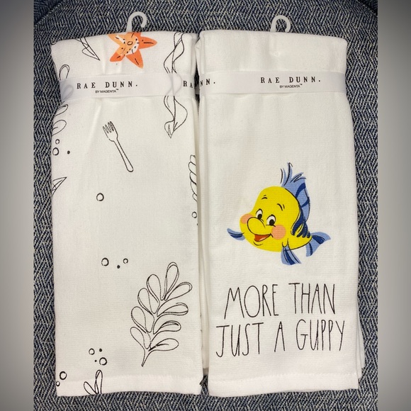 Rae Dunn Kitchen Rae Dunn Disney Little Mermaid Ariel Flounder